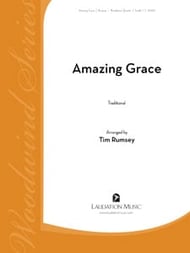 Amazing Grace Woodwind Quintet cover Thumbnail